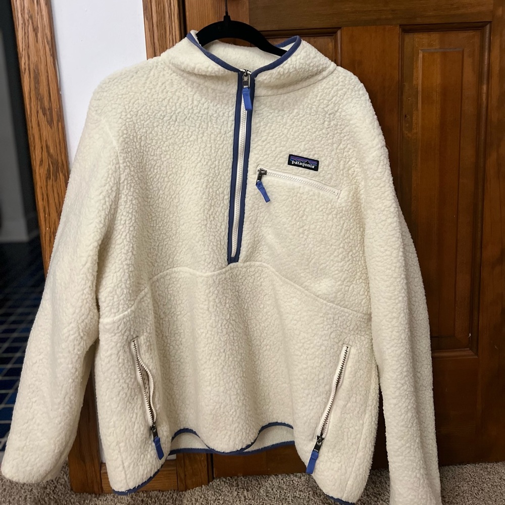 Oversized Patagonia Quarter Zip Fleece